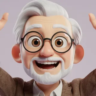 The grandpa character